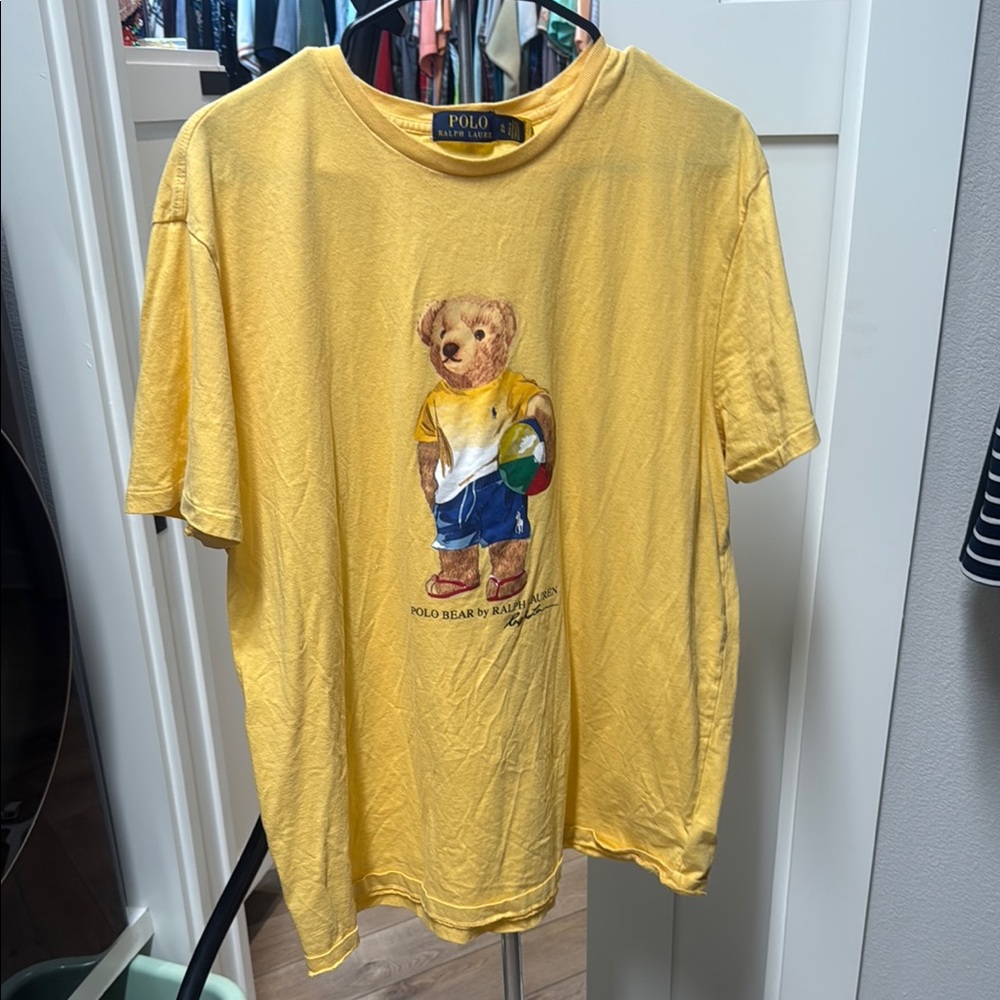 Ralph Lauren Yellow Graphic Tee